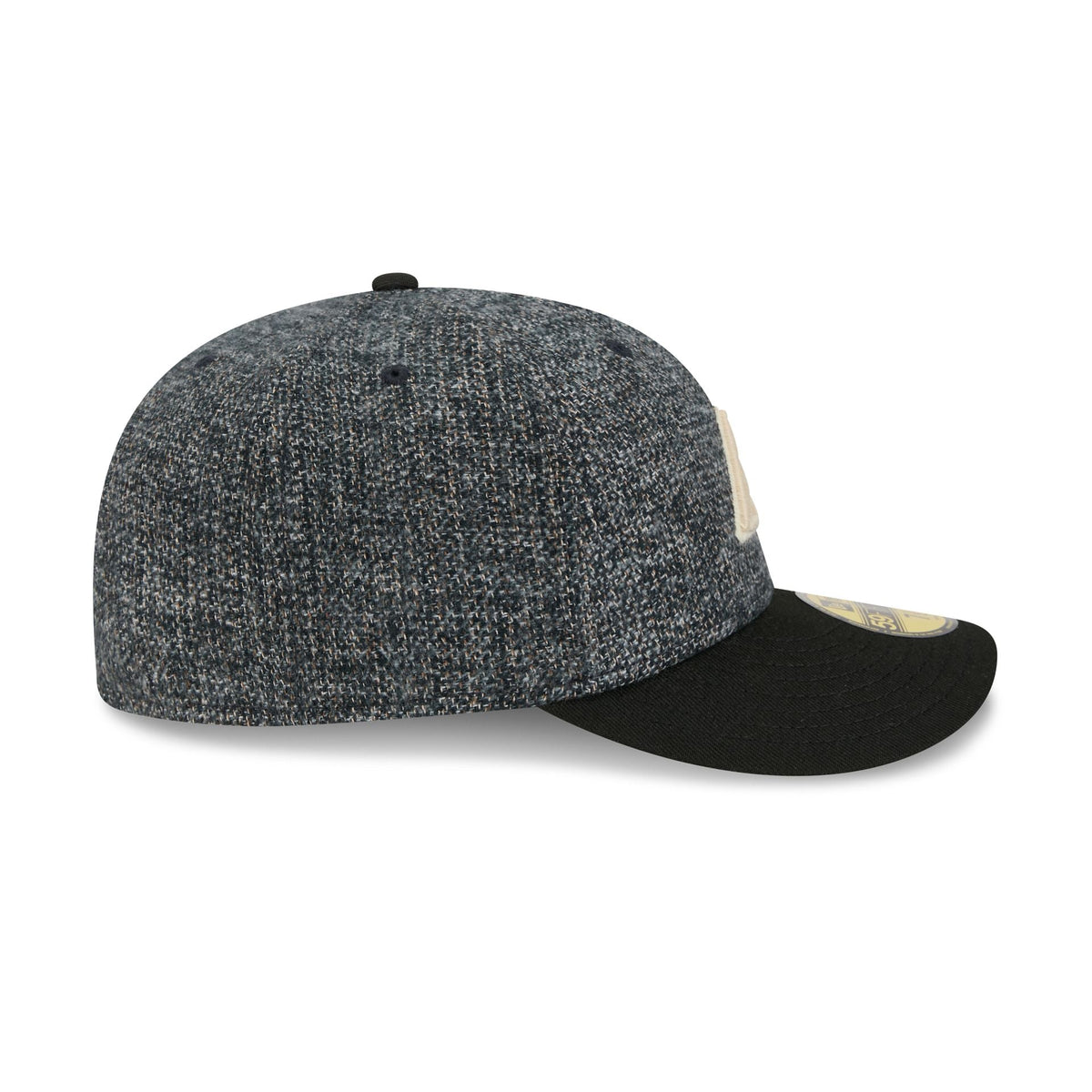Arizona Diamondbacks Three Looms Tweedy Cotton Black 59FIFTY Fitted Hat