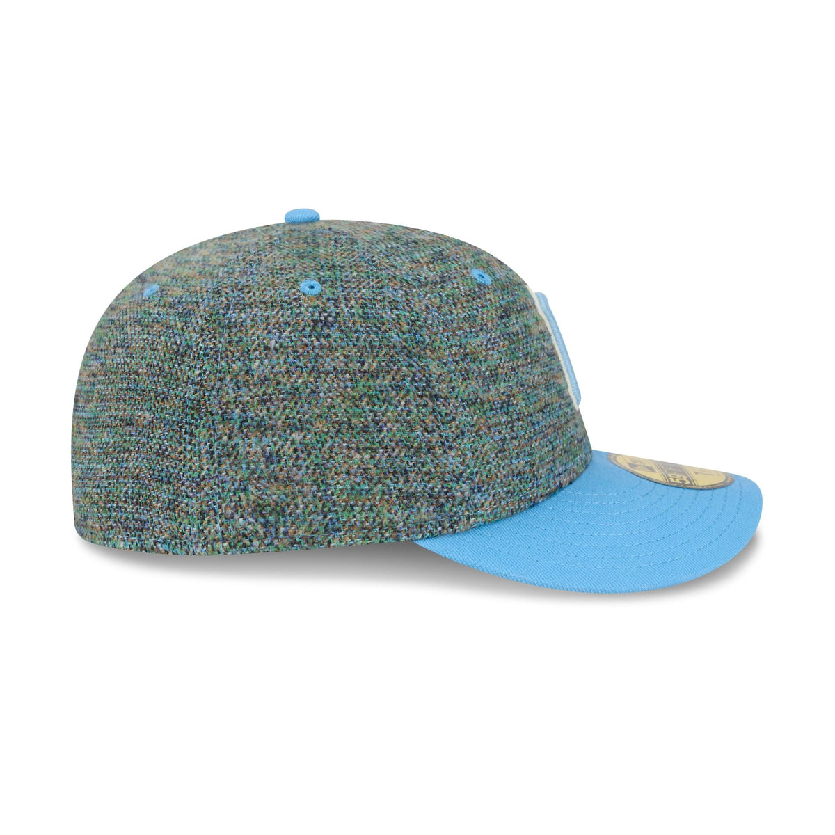 Pittsburgh Pirates Three Looms Tweedy Cotton Radiant Blue 59FIFTY Fitted Hat