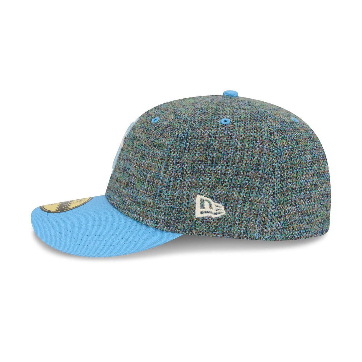 Seattle Mariners Three Looms Tweedy Cotton Radiant Blue 59FIFTY Fitted Hat