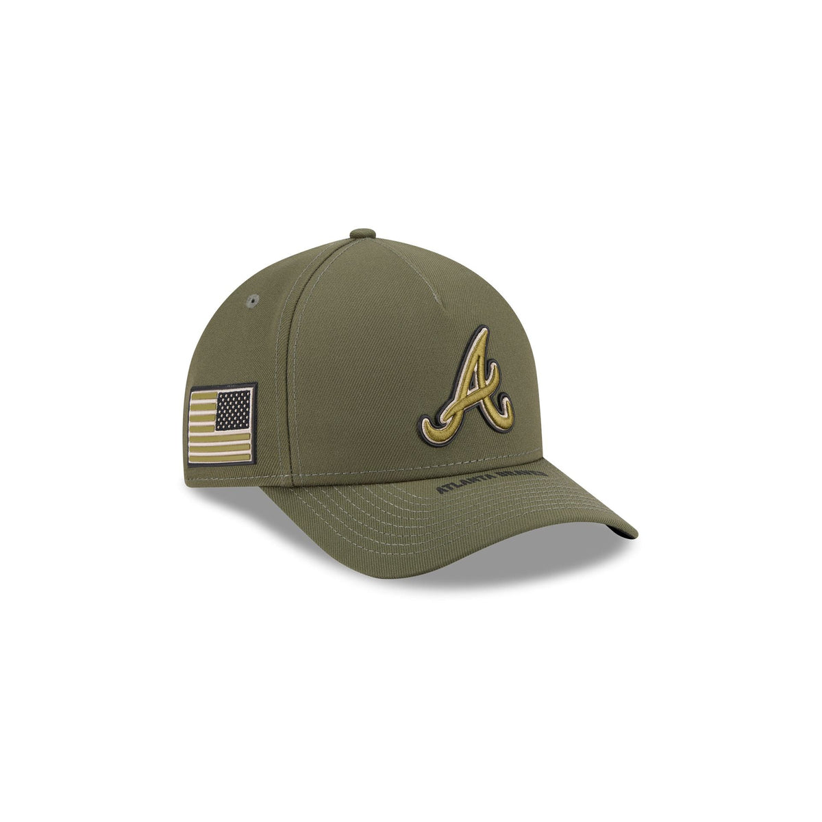 Atlanta Braves Armed Forces Day 2026 Kids 9FORTY M-Crown A-Frame Snapback Hat