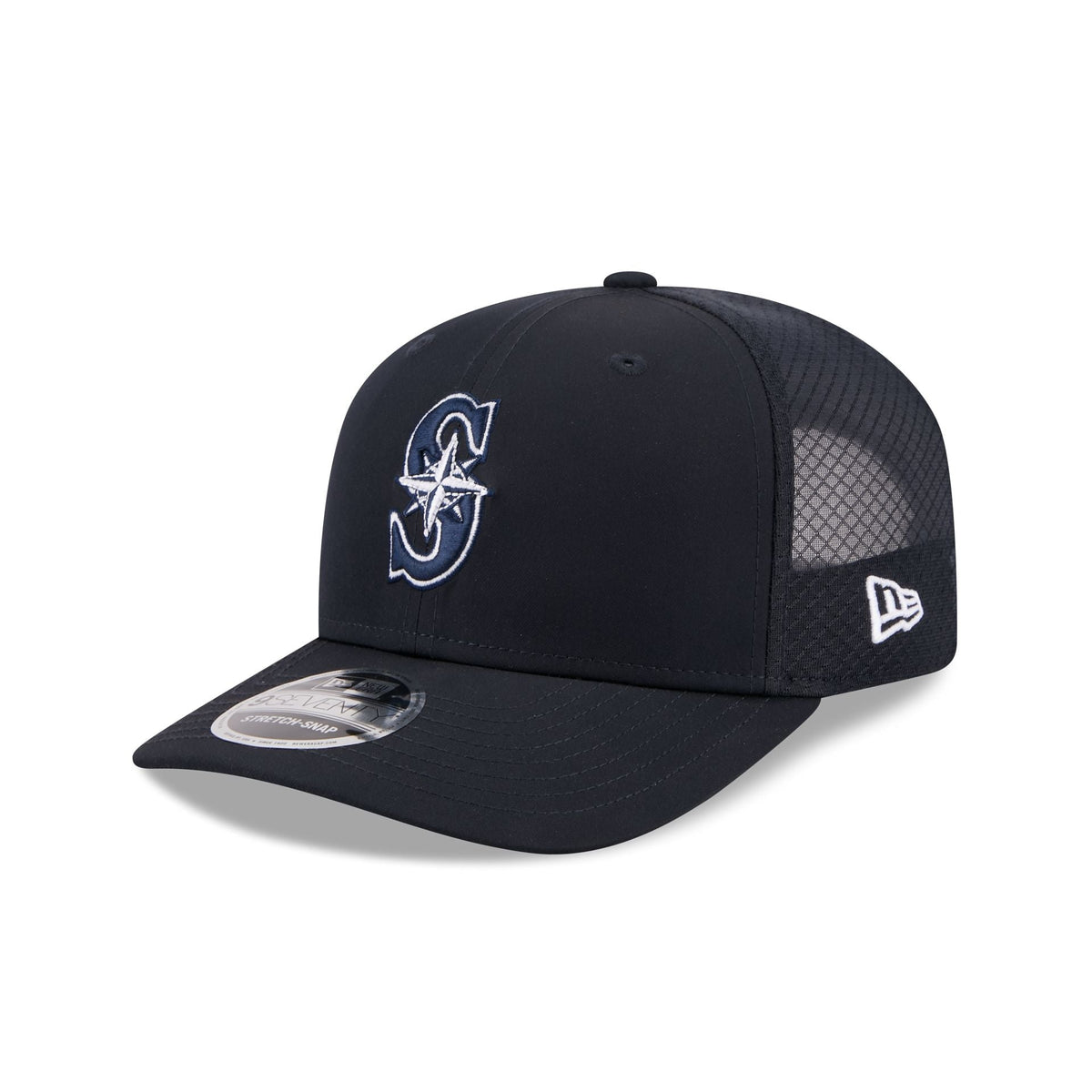 Seattle Mariners 2026 Batting Practice Fan Pack 9SEVENTY Stretch-Snap Hat