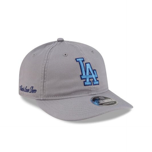 Aim¨¦ Leon Dore Los Angeles Dodgers Gray Retro Crown 9FIFTY Strapback Hat