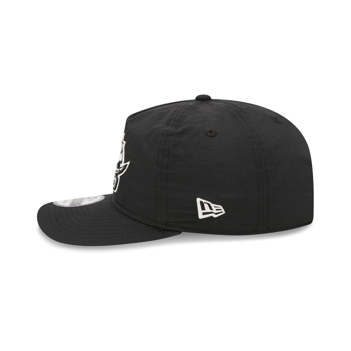 Toronto Raptors Black Nylon 19TWENTY Adjustable Hat