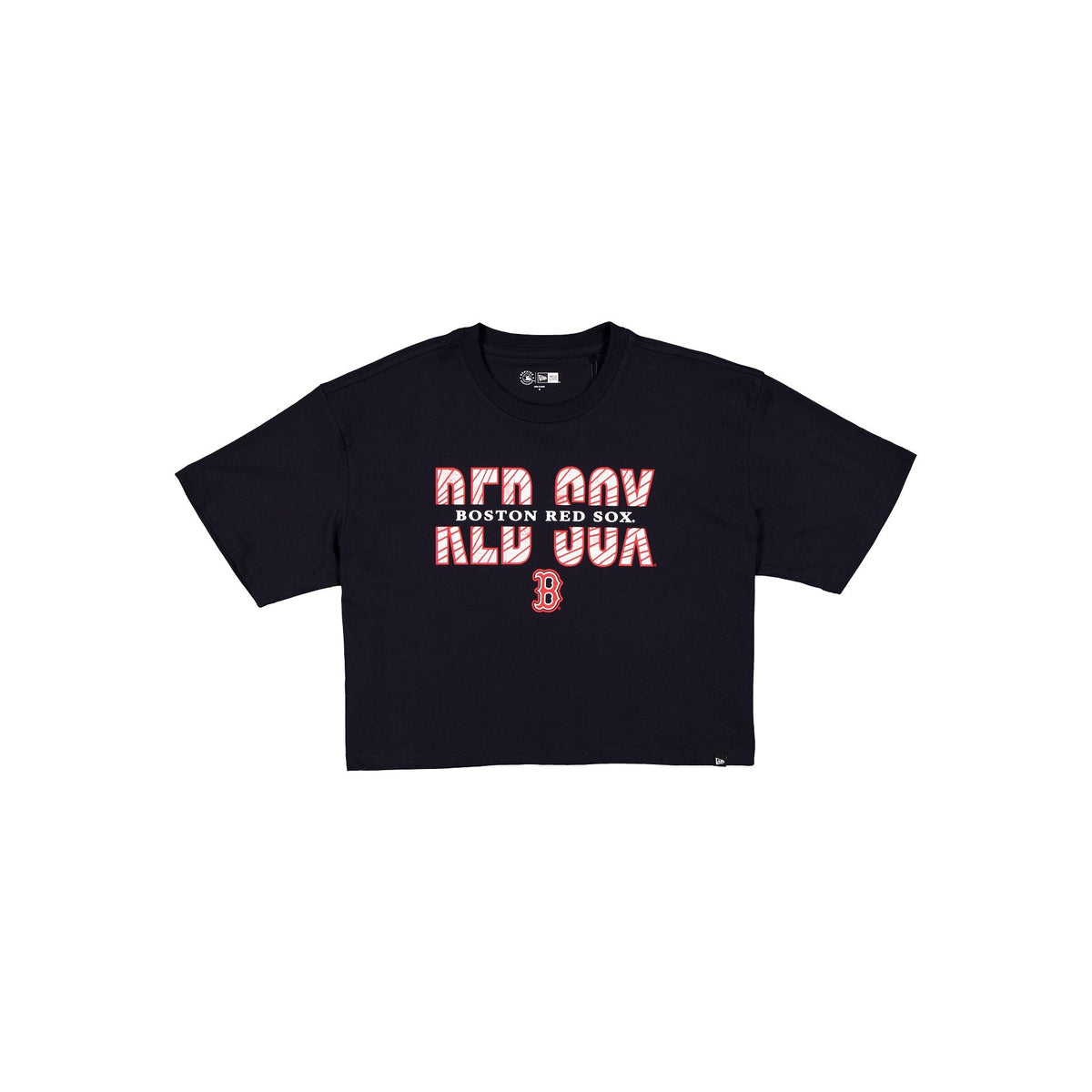 Boston Red Sox Women's Cropped Split T-Shirt