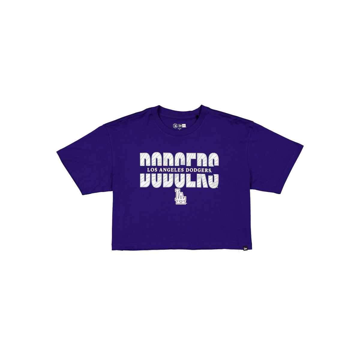 Los Angeles Dodgers Women's Cropped Split T-Shirt