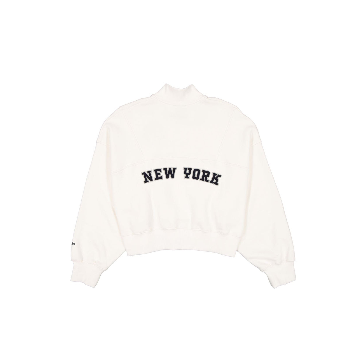 New York Yankees Women's Chrome White Quarter Zip