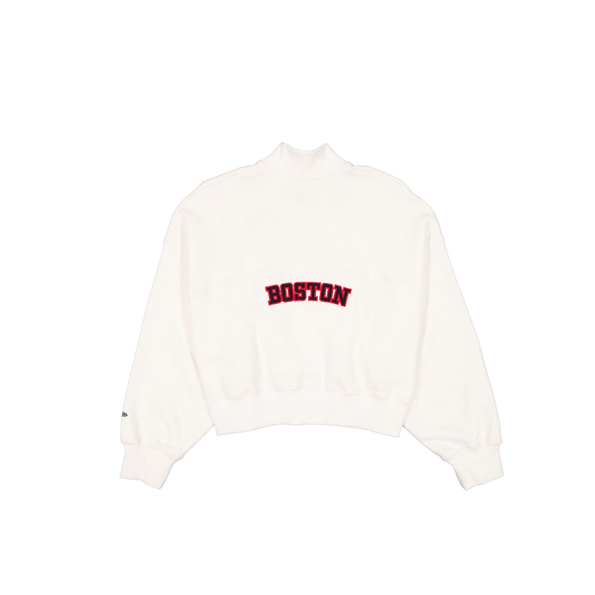 Boston Red Sox Women's Chrome White Quarter Zip
