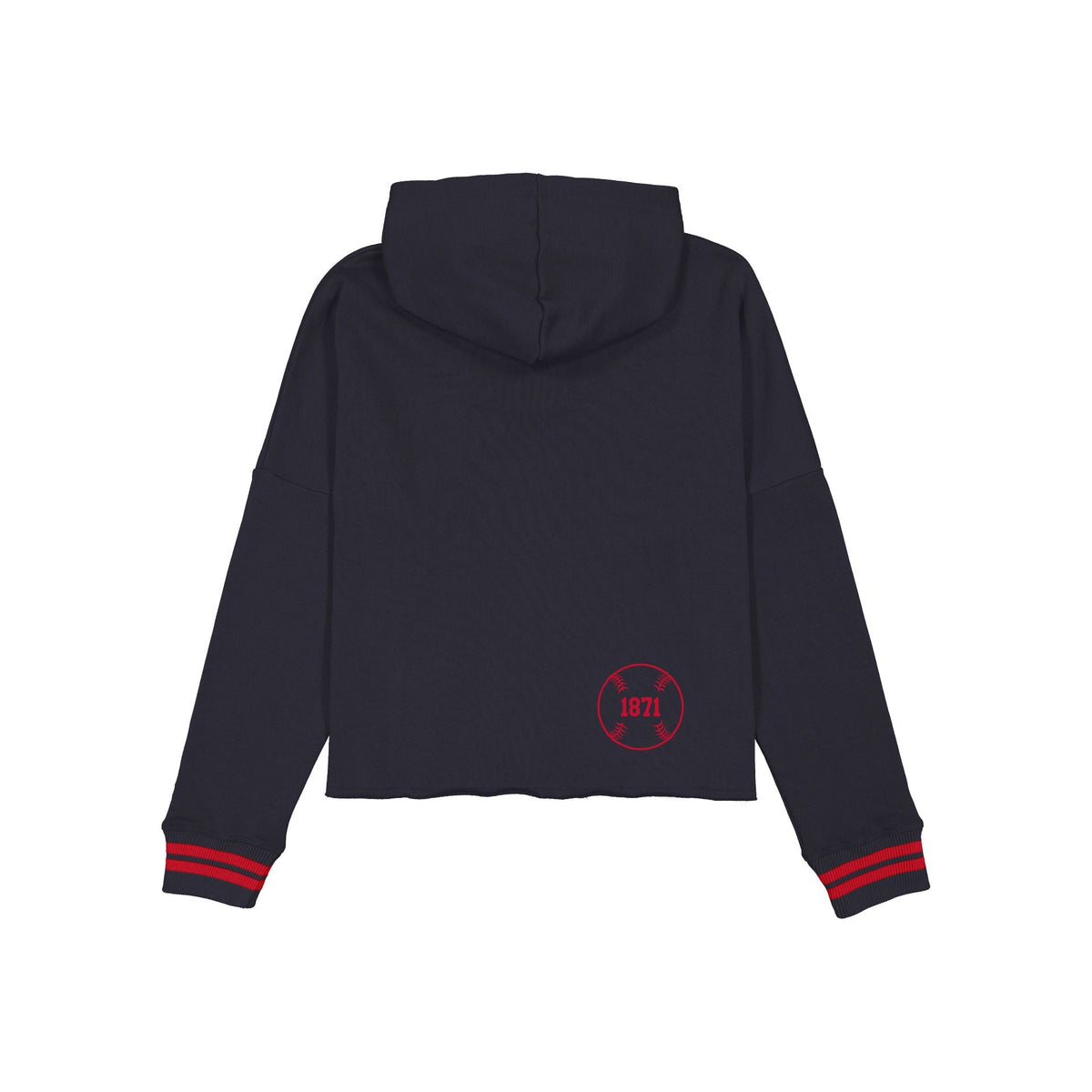 Atlanta Braves Women's Collegiate Cropped Hoodie