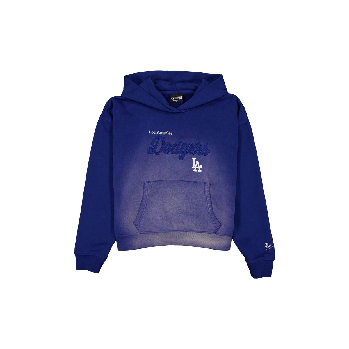 Los Angeles Dodgers Women's Washed Cropped Hoodie