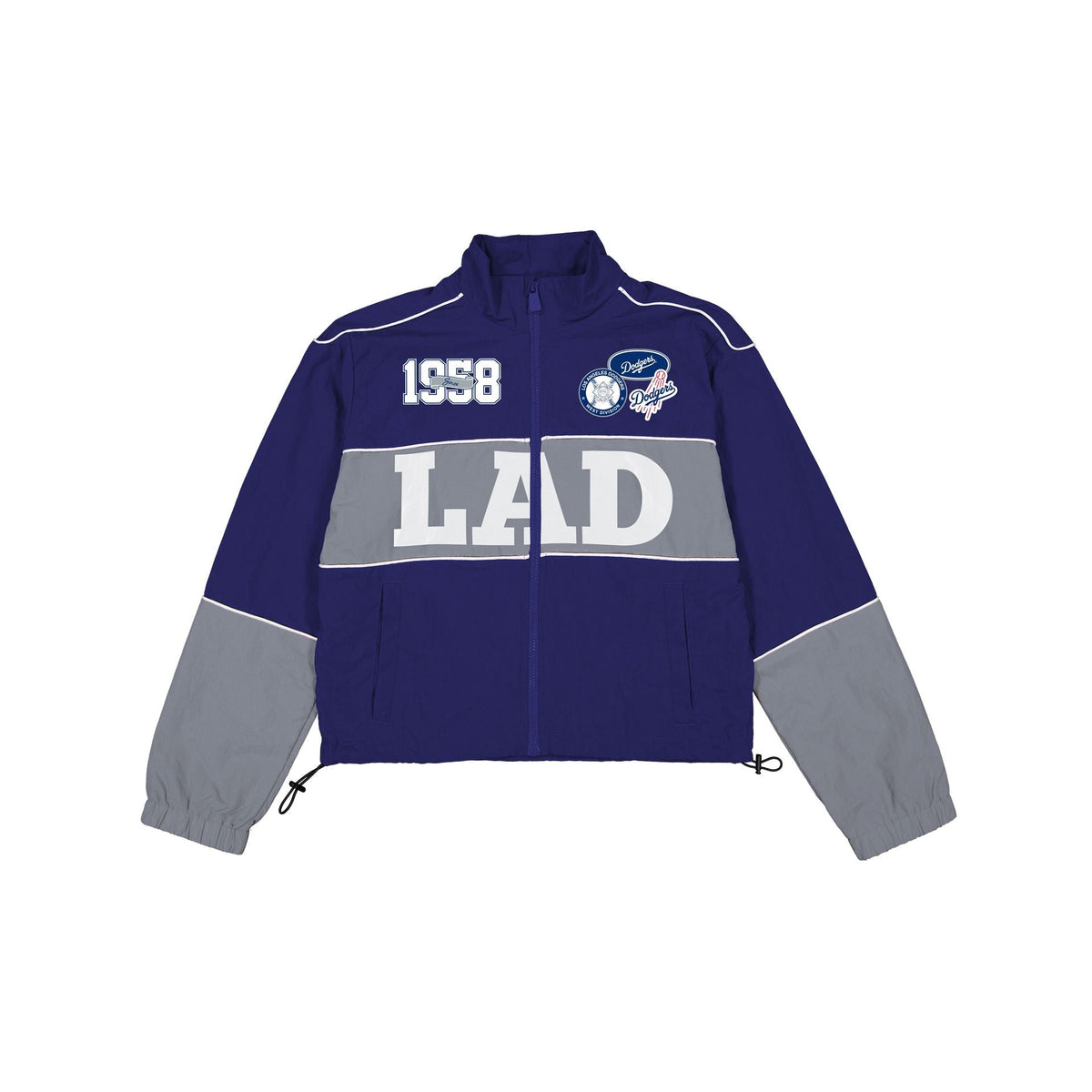Los Angeles Dodgers Women's Cropped Windbreaker