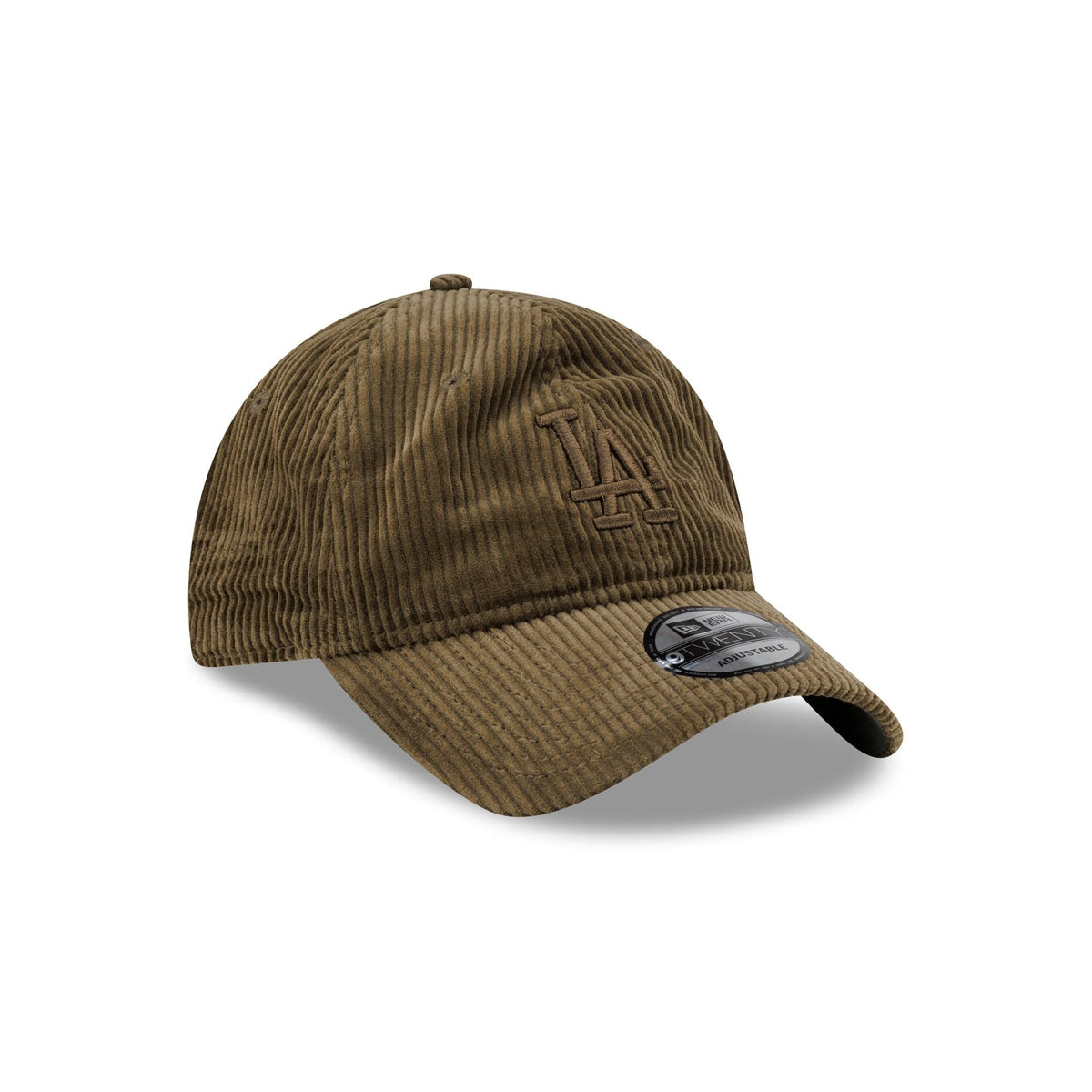 Los Angeles Dodgers New Olive Corduroy 9TWENTY Adjustable Hat