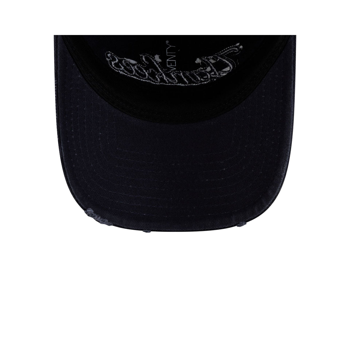 New York Yankees Distressed Wordmark 9TWENTY Adjustable Hat