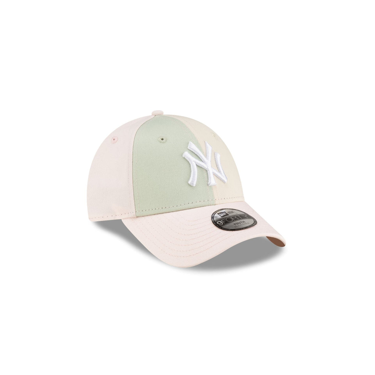 New York Yankees Kids Green Colorblock 9FORTY Adjustable Hat