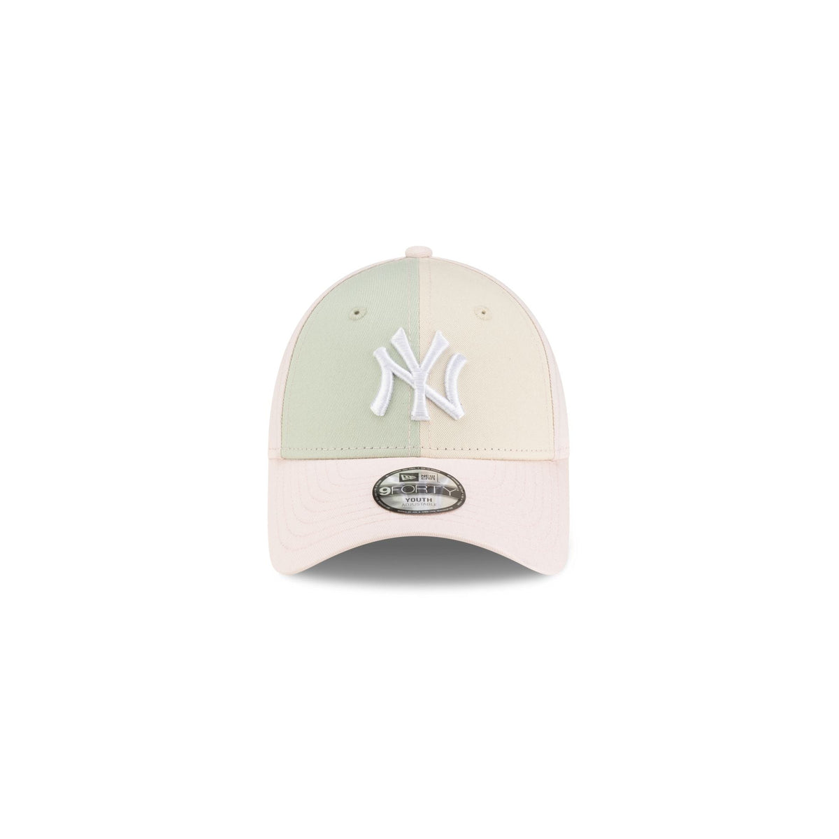 New York Yankees Kids Green Colorblock 9FORTY Adjustable Hat
