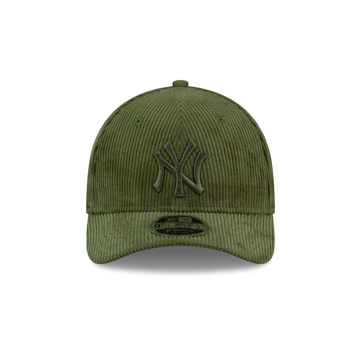 New York Yankees New Olive Corduroy 9FORTY M-Crown Adjustable Hat