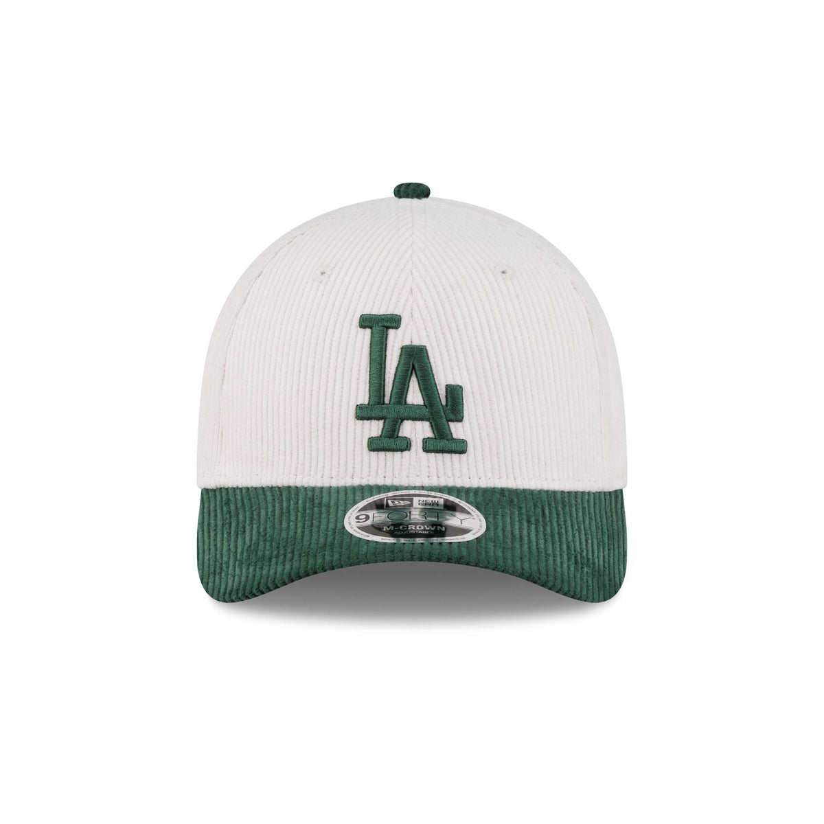 Los Angeles Dodgers Stone Green Corduroy 9FORTY M-Crown Adjustable Hat