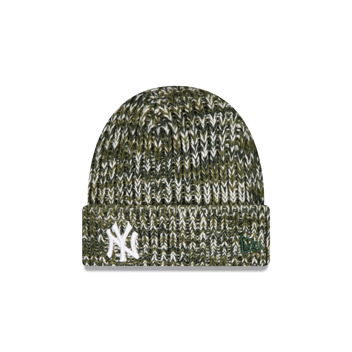 New York Yankees Chunky Green Knit Beanie Hat