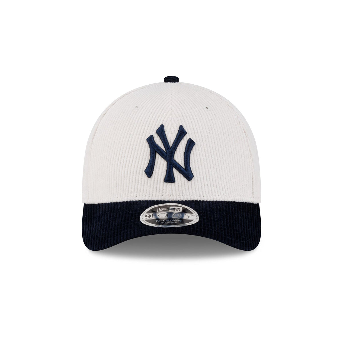 New York Yankees Stone Navy Corduroy 9FORTY M-Crown Adjustable Hat
