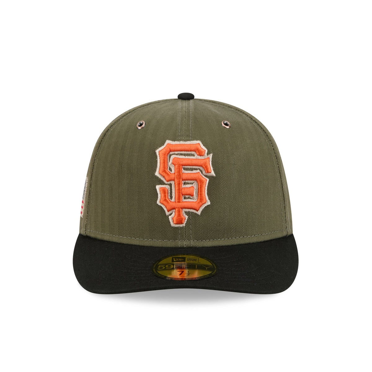 San Francisco Giants Three Looms American Herringbone 59FIFTY Fitted Hat