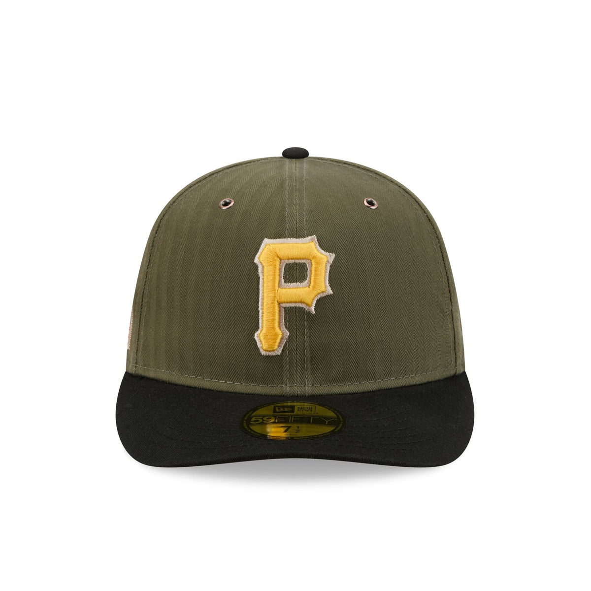 Pittsburgh Pirates Three Looms American Herringbone 59FIFTY Fitted Hat