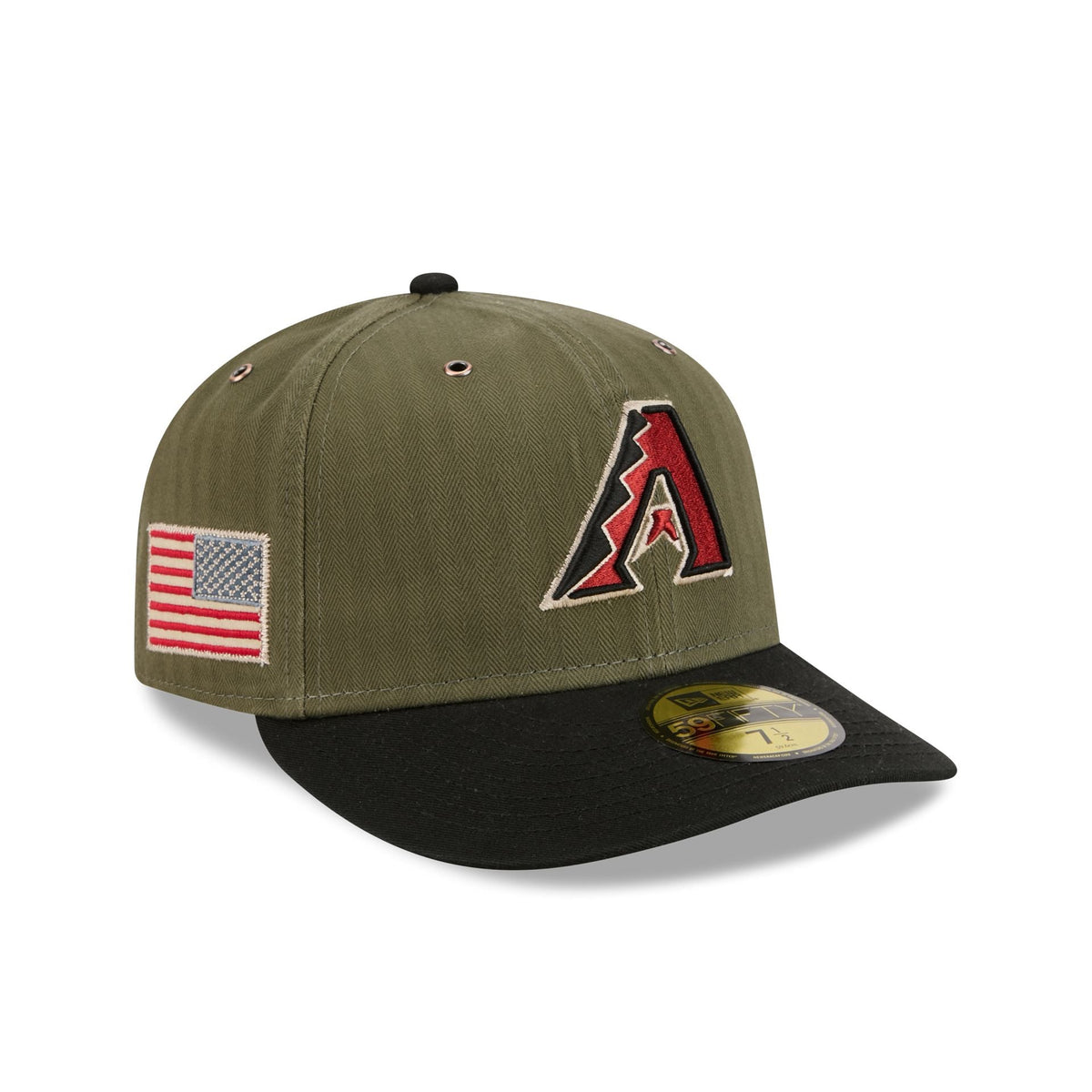 Arizona Diamondbacks Three Looms American Herringbone 59FIFTY Fitted Hat