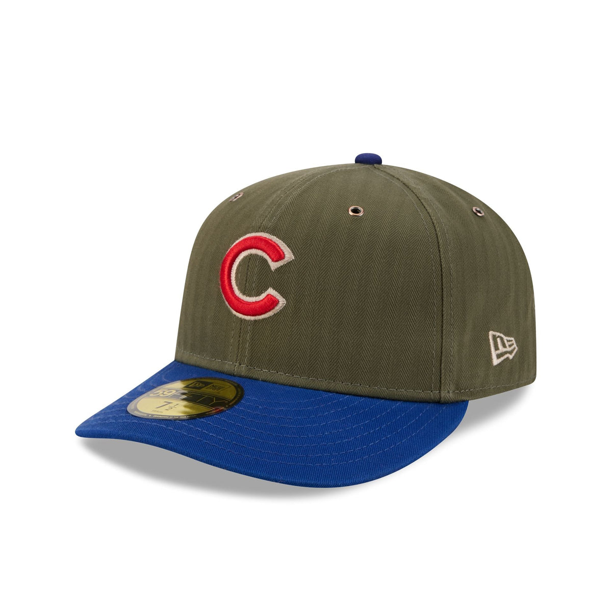 Chicago Cubs Three Looms American Herringbone 59FIFTY Fitted Hat