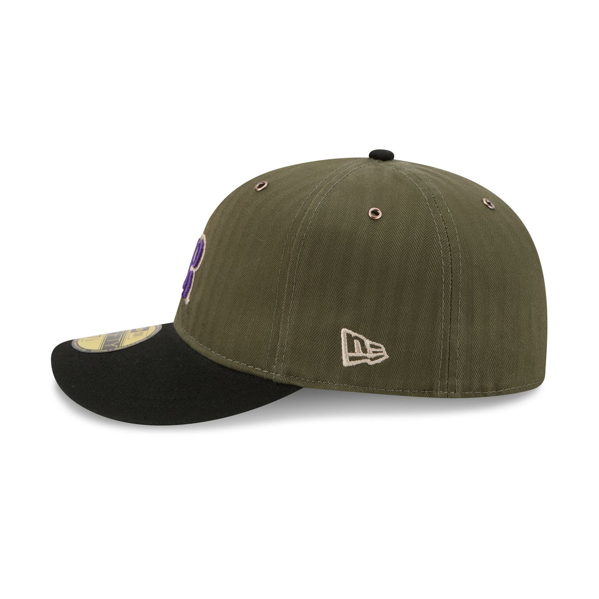 Colorado Rockies Three Looms American Herringbone 59FIFTY Fitted Hat