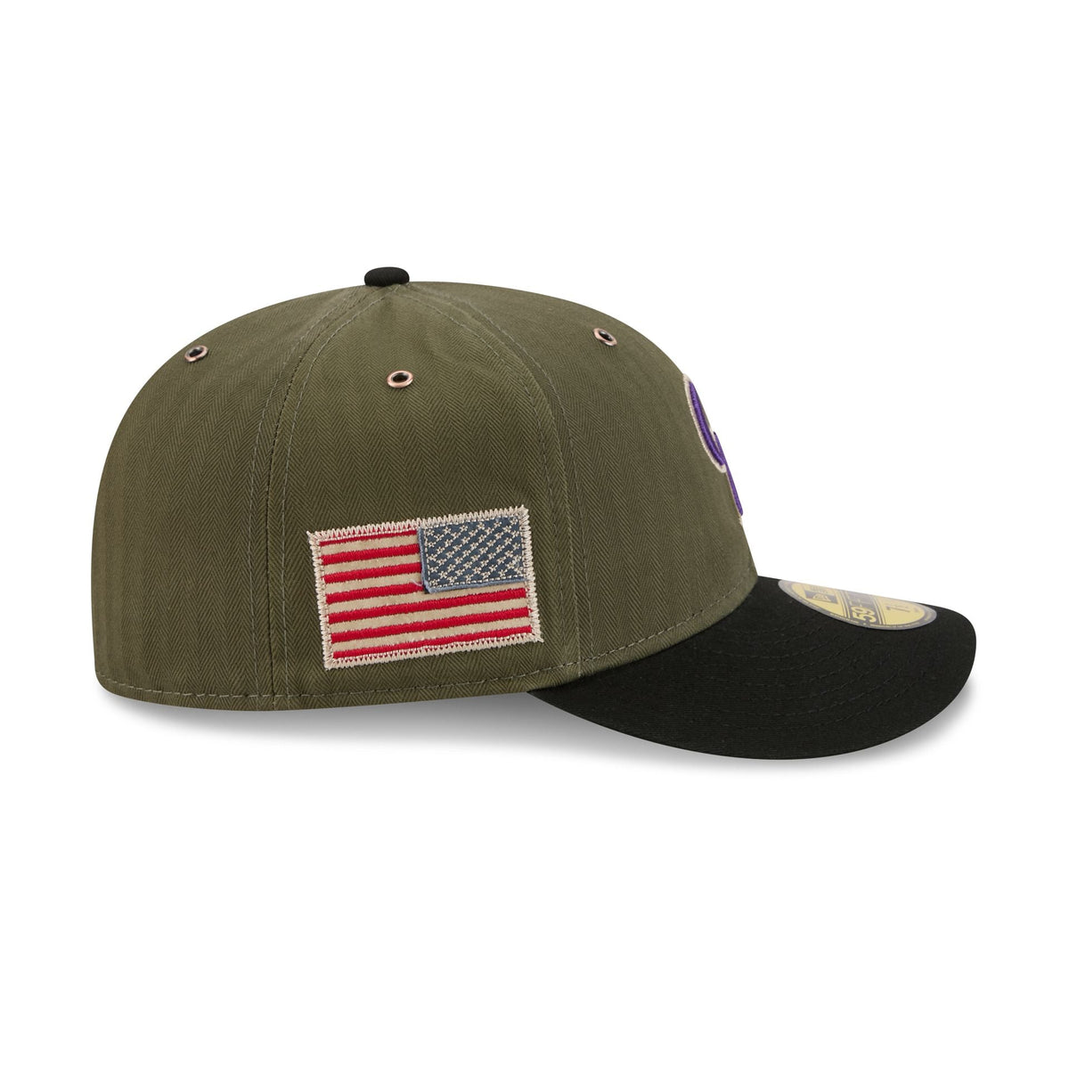 Colorado Rockies Three Looms American Herringbone 59FIFTY Fitted Hat