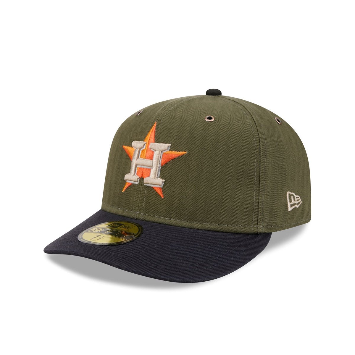 Houston Astros Three Looms American Herringbone 59FIFTY Fitted Hat