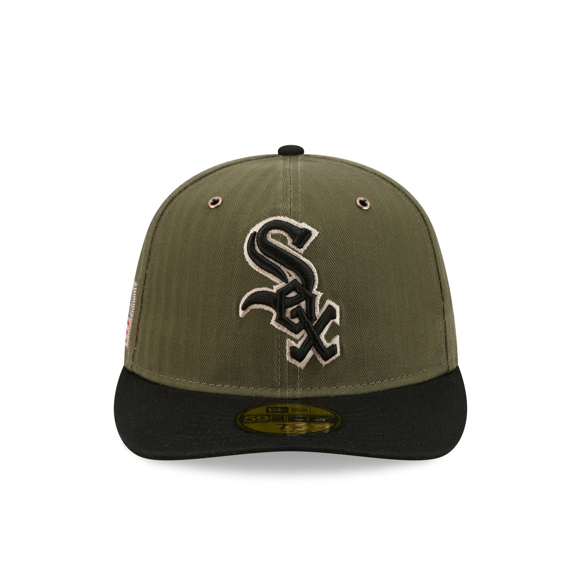 Chicago White Sox Three Looms American Herringbone 59FIFTY Fitted Hat