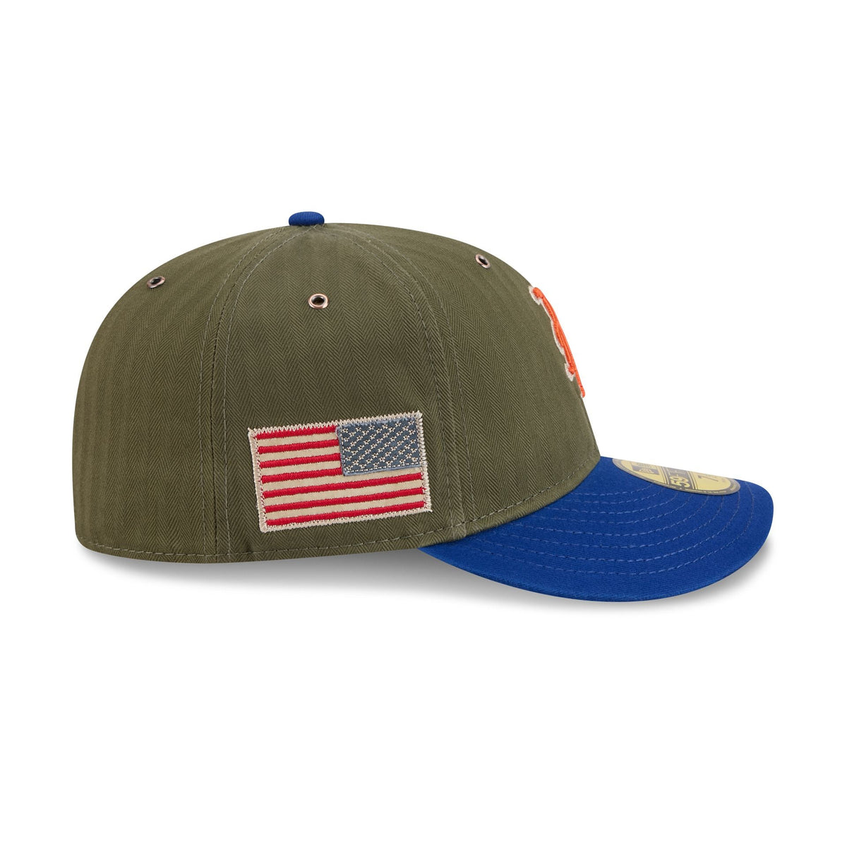 New York Mets Three Looms American Herringbone 59FIFTY Fitted Hat