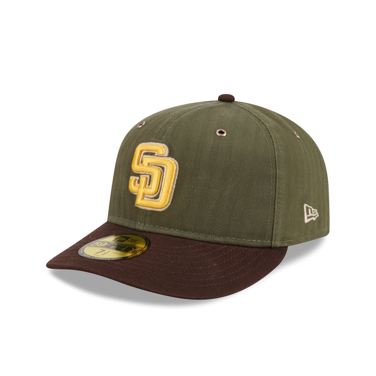 San Diego Padres Three Looms American Herringbone 59FIFTY Fitted Hat