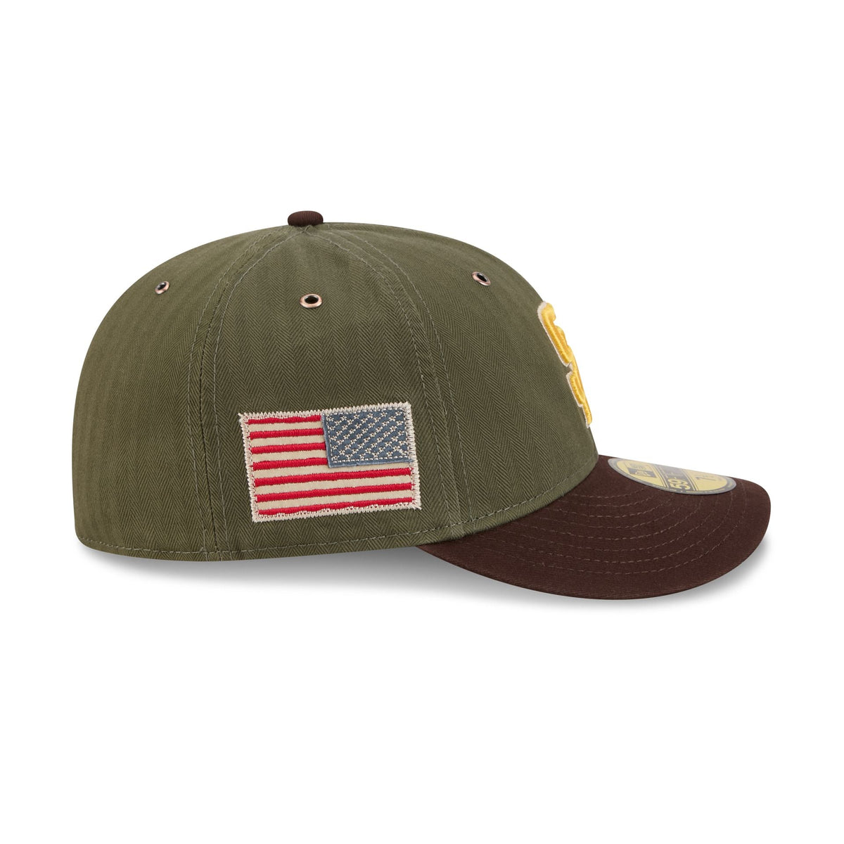 San Diego Padres Three Looms American Herringbone 59FIFTY Fitted Hat