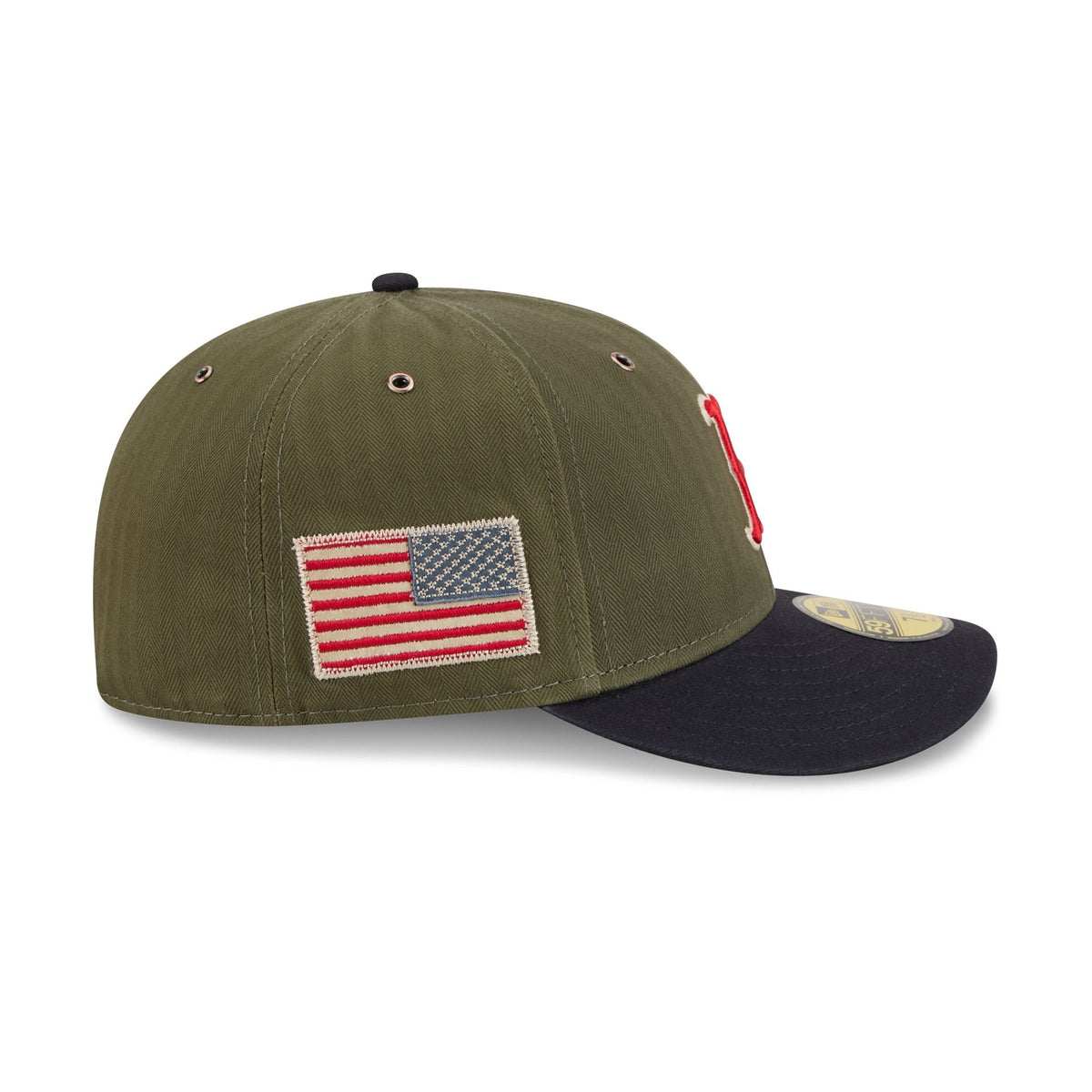 Boston Red Sox Three Looms American Herringbone 59FIFTY Fitted Hat
