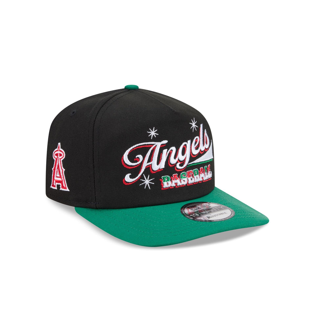 Los Angeles Angels Cinco de Mayo Black 19TWENTY Adjustable Hat