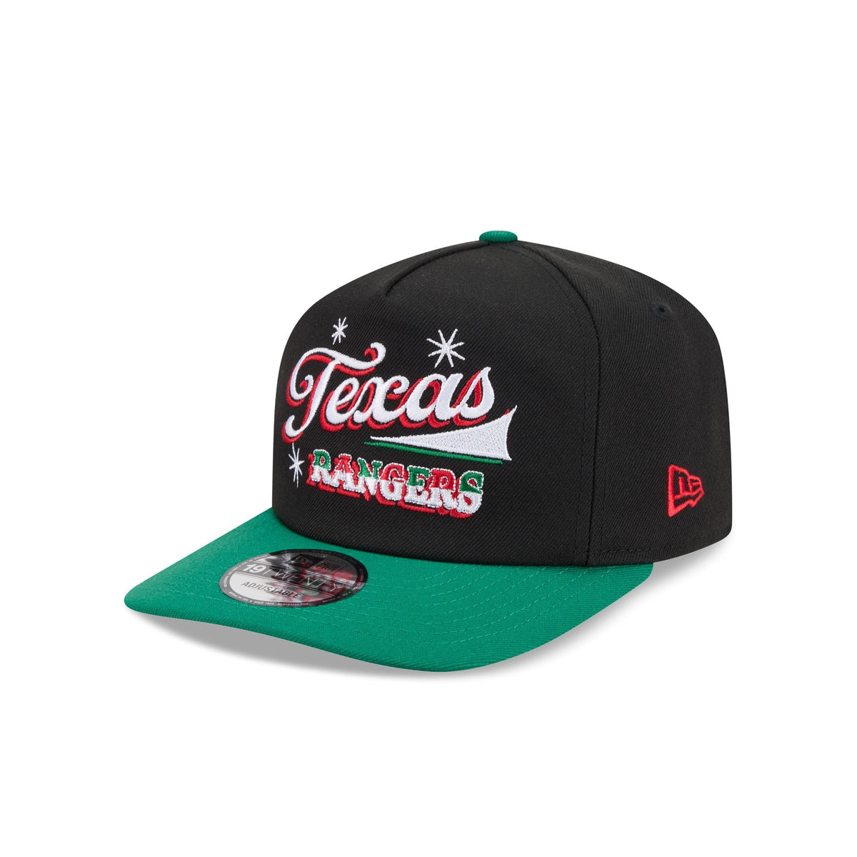 Texas Rangers Cinco de Mayo Black 19TWENTY Adjustable Hat
