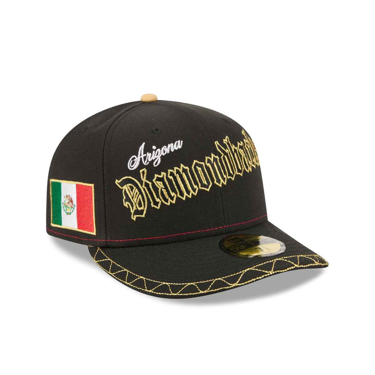 Arizona Diamondbacks Cinco de Mayo Black 59FIFTY Fitted Hat