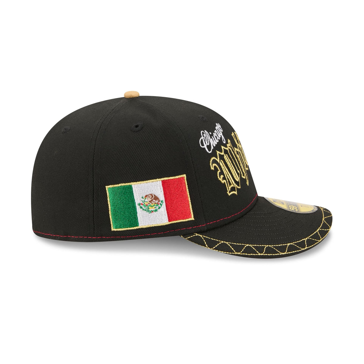 Chicago White Sox Cinco de Mayo Black 59FIFTY Fitted Hat