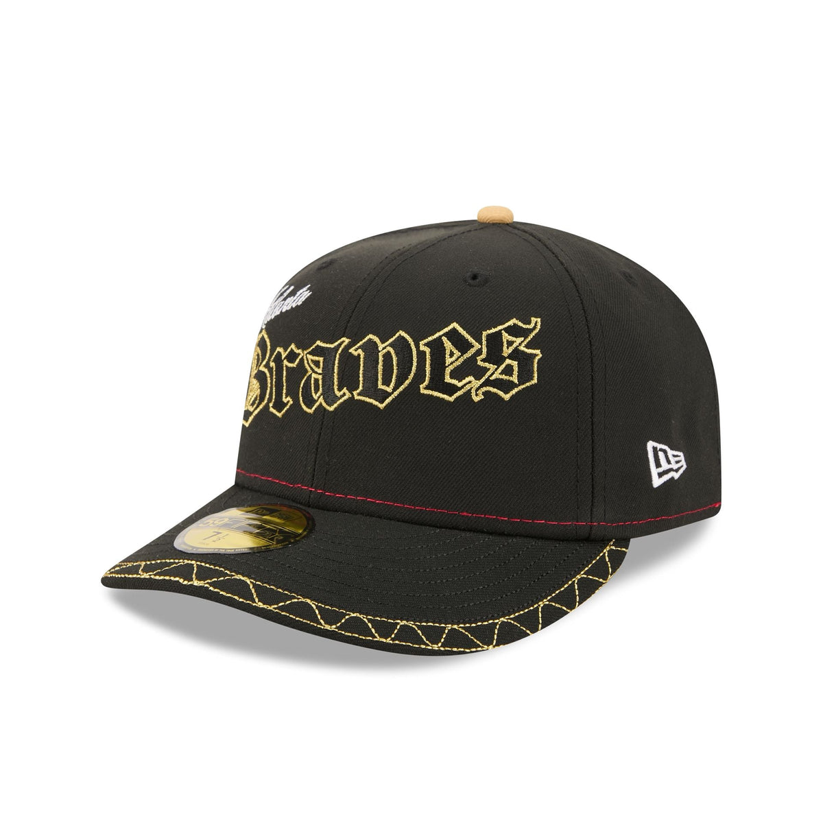 Atlanta Braves Cinco de Mayo Black 59FIFTY Fitted Hat