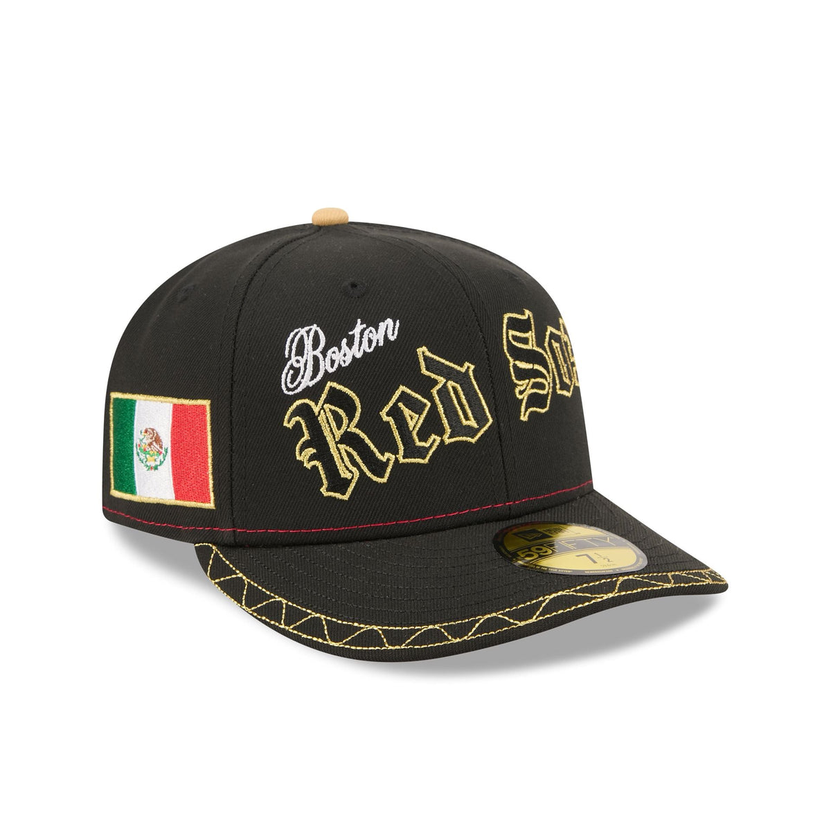 Boston Red Sox Cinco de Mayo Black 59FIFTY Fitted Hat