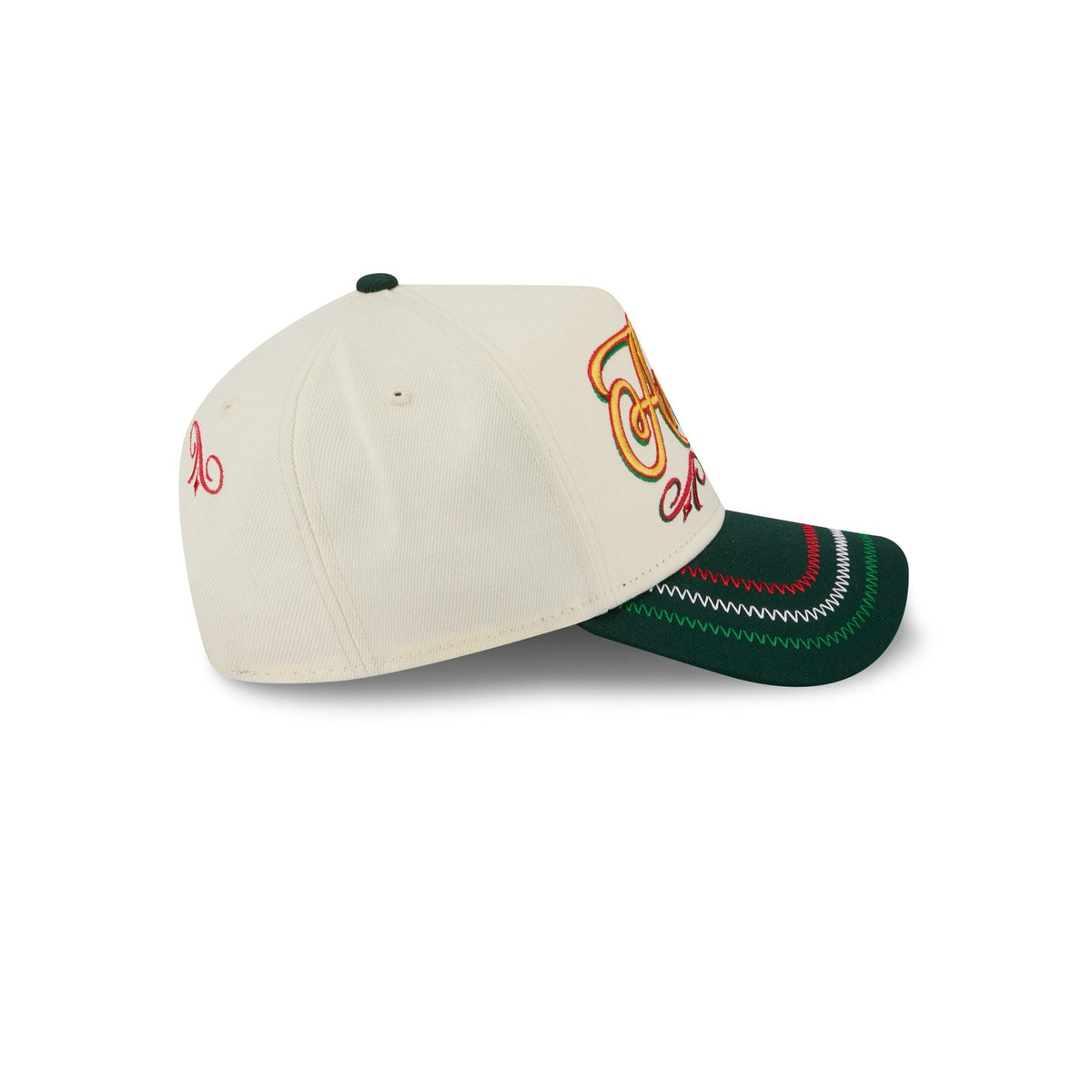 Los Angeles Angels Cinco de Mayo Chrome White 9FORTY A-Frame Snapback Hat
