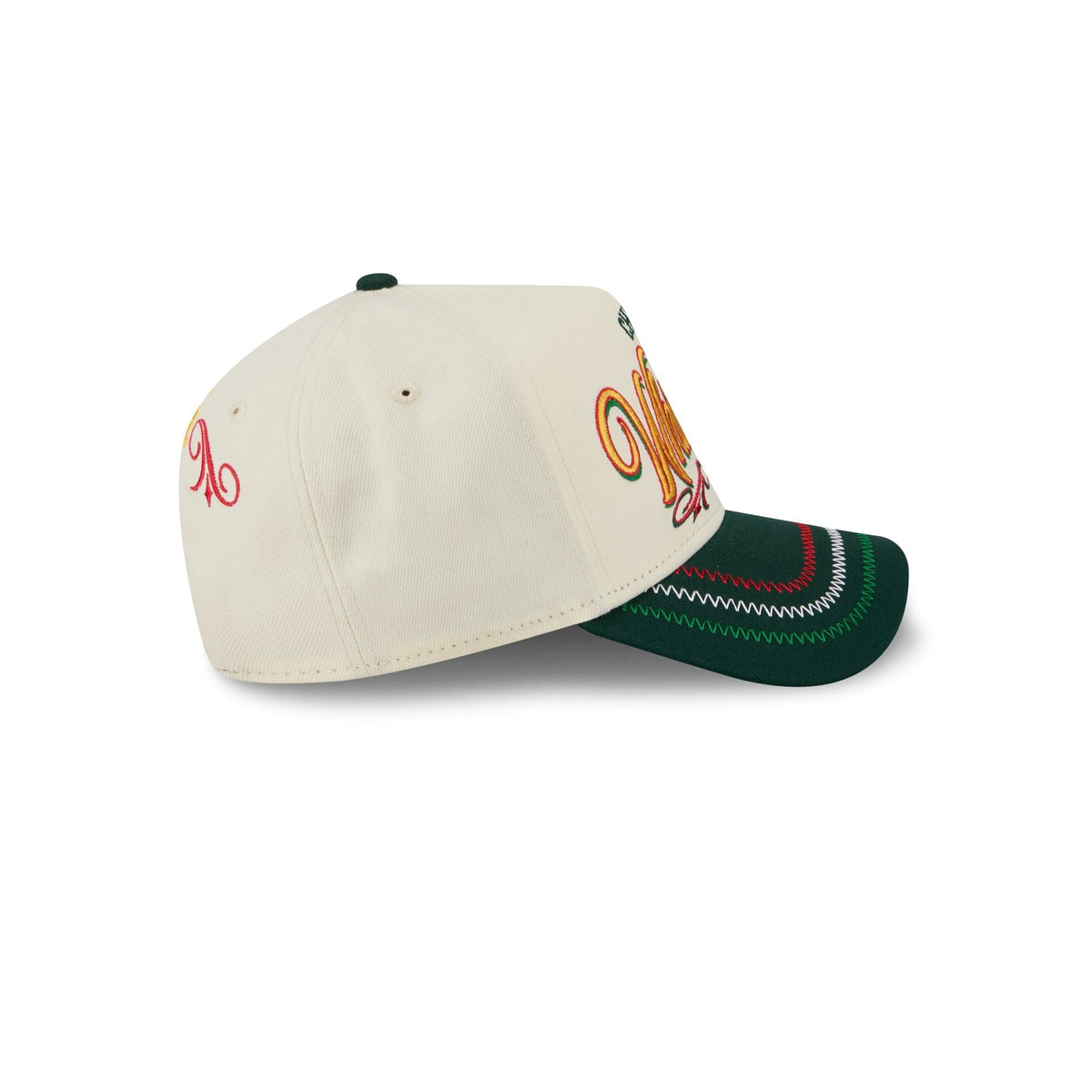 Chicago White Sox Cinco de Mayo Chrome White 9FORTY A-Frame Snapback Hat