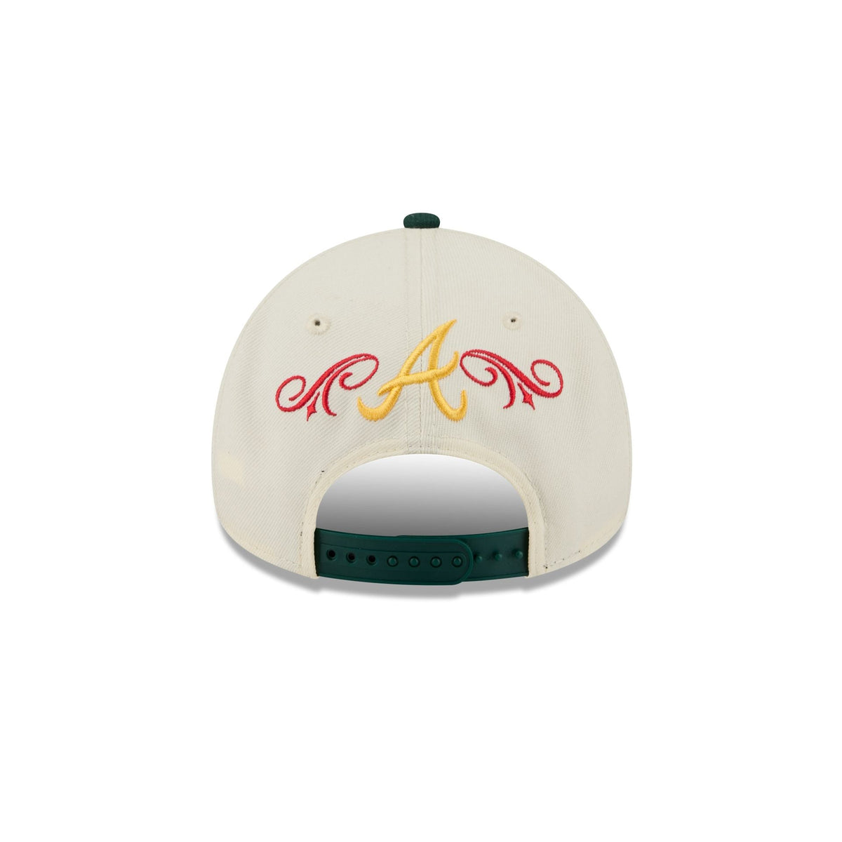 Atlanta Braves Cinco de Mayo Chrome White 9FORTY A-Frame Snapback Hat