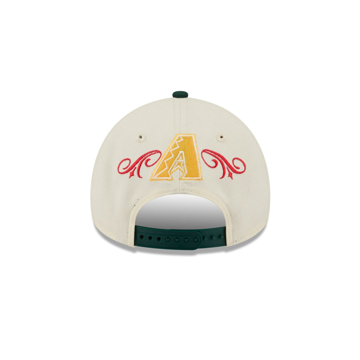 Arizona Diamondbacks Cinco de Mayo Chrome White 9FORTY A-Frame Snapback Hat