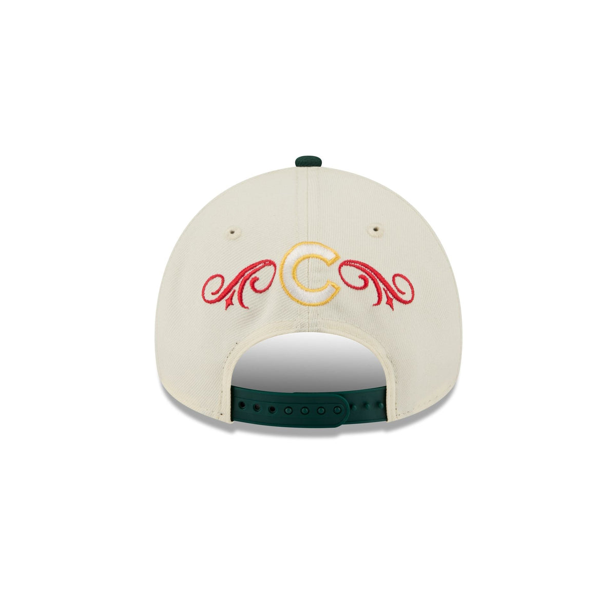 Chicago Cubs Cinco de Mayo Chrome White 9FORTY A-Frame Snapback Hat