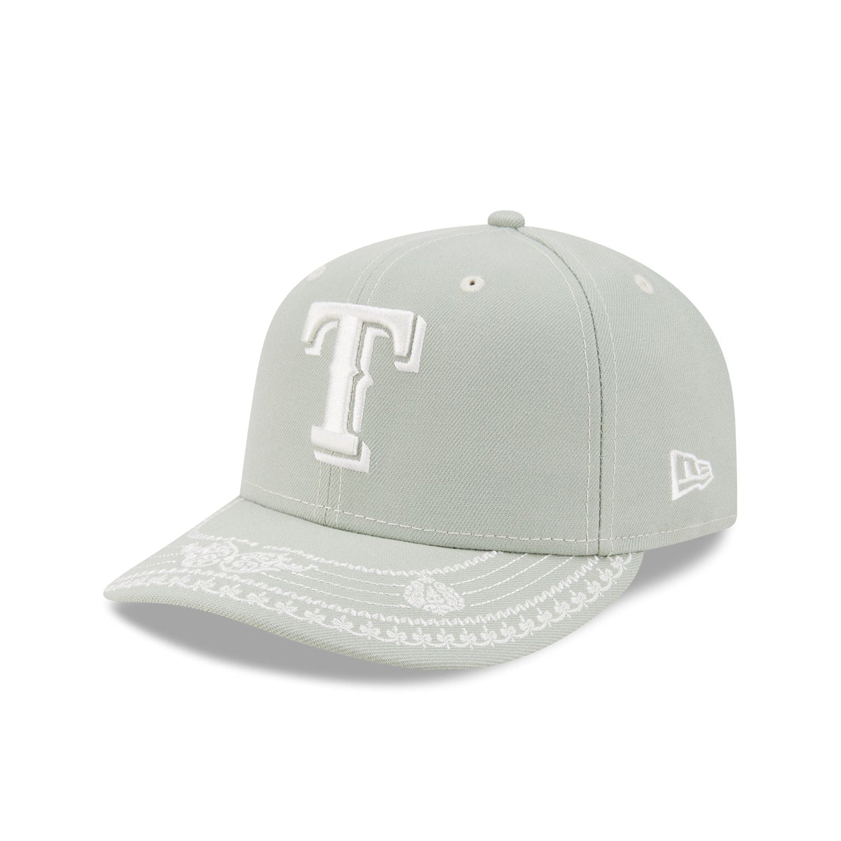Texas Rangers Everest Green Stitched 59FIFTY Fitted Hat