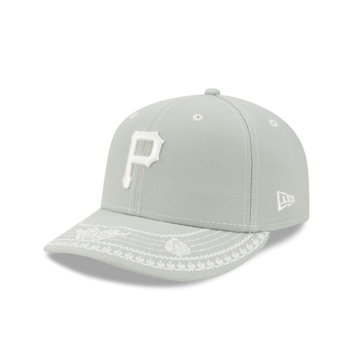 Pittsburgh Pirates Everest Green Stitched 59FIFTY Fitted Hat