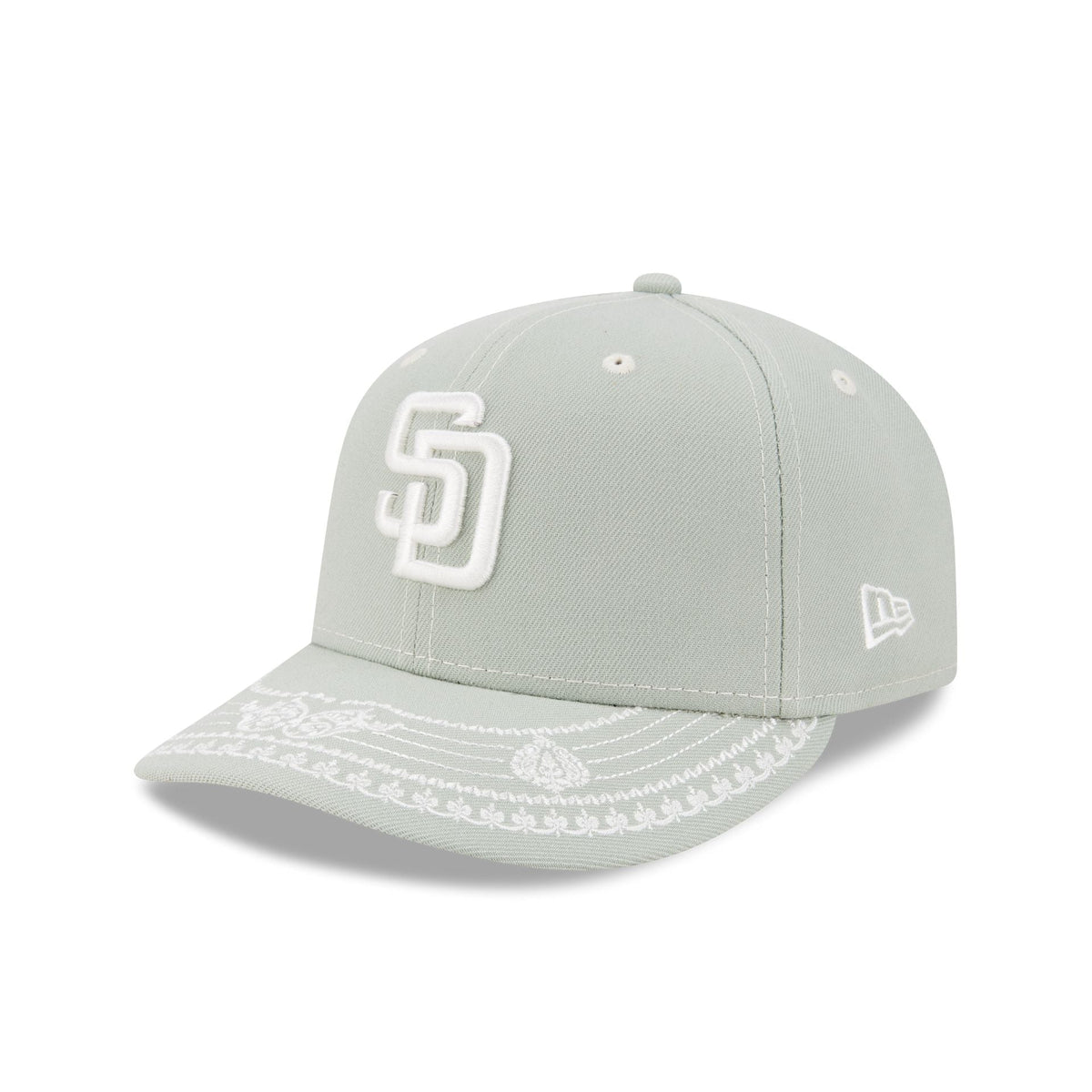 San Diego Padres Everest Green Stitched 59FIFTY Fitted Hat