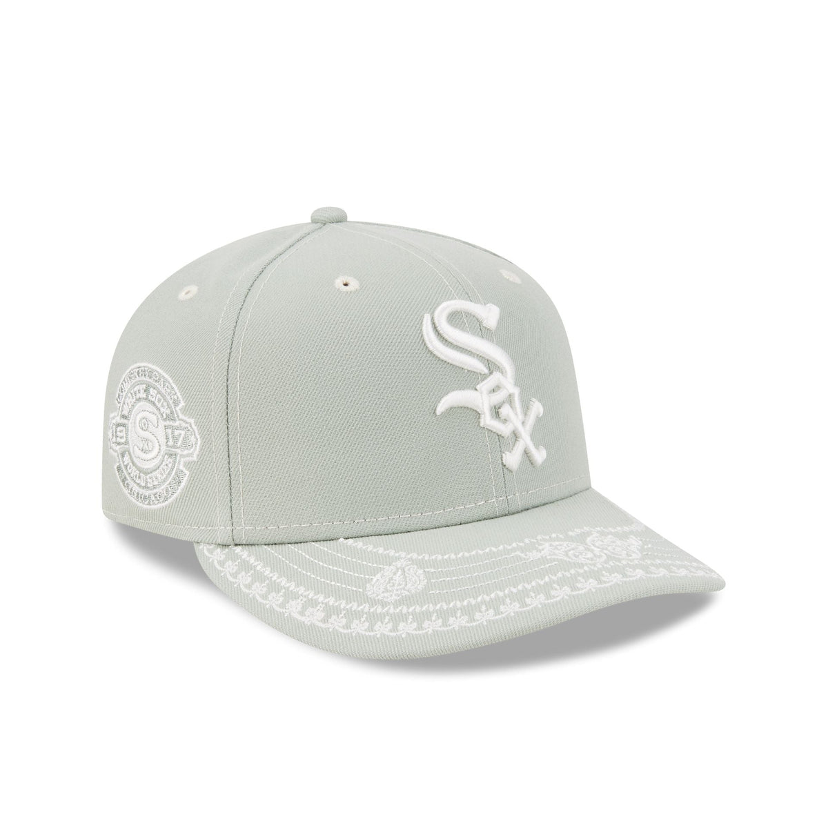 Chicago White Sox Everest Green Stitched 59FIFTY Fitted Hat