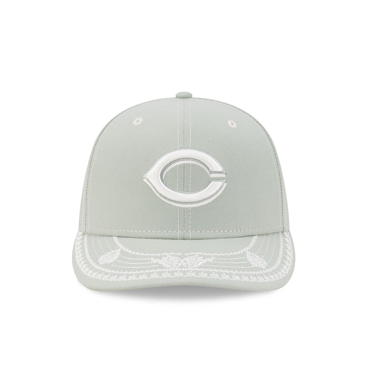 Cincinnati Reds Everest Green Stitched 59FIFTY Fitted Hat